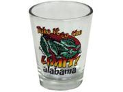 Jenkins Alabama Clear Shotglass Take It To The Limit pack Of 96