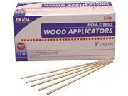 Dukal Wood Applicators 6 Non Sterile 1000 bx 30bx cs pack Of 30