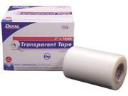 Dukal Transparent Tape 1 x10yds Non Sterile 12rl bx 12bx cs pack Of 12