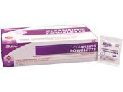 Dukal Cleansing Towelette 5 x8 Non Sterile 1 pch 100 bx 20bx cs pack Of 20