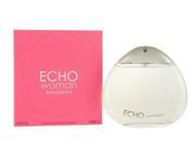 Davidoff Echo 3.4 Deodorant Sp For Women glass Bottle
