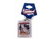 Jenkins California Lucite Keychain State Map pack Of 96