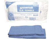 Dukal Or Towel Pre Treated 17 x26 Blue Sterile Csr Wrap Soft Pack 12 pk 6pk cs pack Of 6