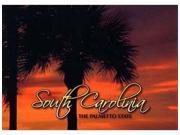 Jenkins South Carolina Postcard Sunset Palm pack Of 700
