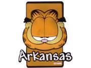 Jenkins Arkansas Pvc Magnet Garfield Head pack Of 72