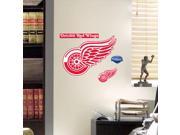Fathead Detroit Red Wings Teammates Logo pack Of 6