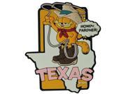 Jenkins Texas Pvc Magnet State Outline W garfield pack Of 72