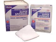 Dukal Krimptex Super Sponge Medium 32 Ply Non Sterile 100 bg 6bg cs pack Of 6