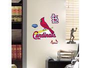 Fathead St. Louis Cardinals Teammates Logo pack Of 6