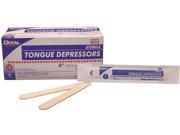 Dukal Tongue Depressors Junior 5.5 Non Sterile 500 bx 10bx cs pack Of 10