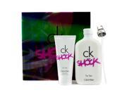 Calvin Klein Ck One Shock For Her Coffret Eau De Toilette Spray 200ml 6.7oz Body Lotion 100ml 3.4oz For Women 2pcs