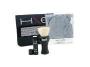 Jane Iredale He Minerals Kit Lip Balm Spf 15 Facial Brush Wash Glove Bag 3pcs 1bag