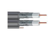 Vextra V266gw Gray Dish r Approved Dual Rg6 Cable With Ground 500ft gray 14.30in. x 14.30in. x 11.80in.