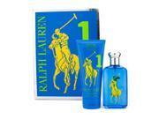 Ralph Lauren Big Pony Collection 1 Blue Coffret Eau De Toilette Spray 100ml 3.4oz Hydrating Body Lotion 200ml 6.7oz