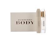 Burberry Body Coffret Eau De Parfum Spray 60ml 2oz Body Milk 100ml 3.3oz For Women 3pcs