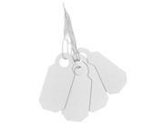 Arch Crown Tags Arch Crown White Plastic String Tag