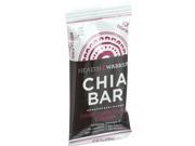 Health Warrior Chia Bar Dark Chocolate Cherry .88 oz Bars Pack of 15