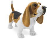 Melissa Doug Basset Hound Plush Dog pack Of 1