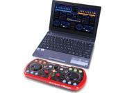 Portable Compact USB DJ Controller w Integrated Soundcard Deckadance LE Software