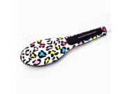 BeautyKo Art Major Controlled Heat Straightening Brushes Colorful Leopard