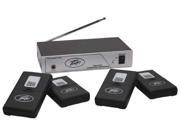 PEAVEY Assistance Listening System W 4 Receivers Earbuds