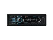 Boss Audio Mr1308uabk Marine Single Din In Dash Mechless Am fm Receiver With Bluetooth r black 8.75in. x 3.83in. x 8