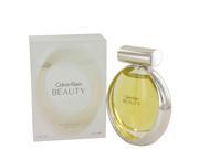 Beauty By Calvin Klein For Women Eau De Parfum Spray 3.4 oz
