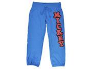 Mickey Mouse Juniors Sweatpants Lounge Wear Sleep Pants Medium