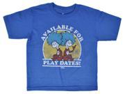 Dr. Seuss Thing 1 Playdates Toddlers Blue T Shirt
