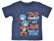 Dr. Seuss Baby Toddler Boys Thing 1 2 T Shirt Blue