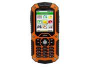 Plum Ram Unlocked Rugged Cell Phone 2 Display Water Shock Dust Proof IP67 Certified Dual SIM GSM Quad Band