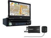 Jensen VX7012 7 flip out Navigation with Sirius XM SXV300V1 Tuner package