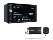 Jensen VX4025 multimedia receiver with Sirius XM SXV300V1 Tuner package
