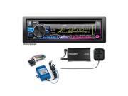 JVC KDR960BTS CD Radio with Sirius XM SXV300V1 Tuner and SWI RC steering wheel interface