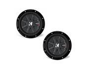 Kicker CompRT package Two 8 CompRT Subwoofers Dual 2 Ohm 40CWRT82