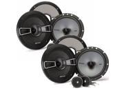 Kicker Speaker Bundle Two pairs of 6.75 Inch KS Series Component Systems 41KSS674