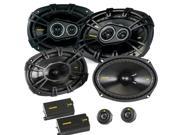 Kicker Ram Crew Cab Truck 2012 up speaker upgrade 2 Kicker CS 6x9 components and 2 Kicker CS 3 way coaxial speakers