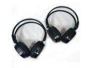 Wireless Headphones for Mobile Flip Down DVD and Headrest Video Systems