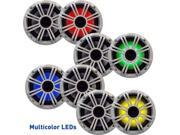 Kicker 6.5 White LED Marine Speakers QTY 8 4 pairs of OEM replacement speakers