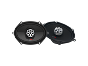 Jensen XS5768 5 x 7 6 x 8 2 Way Speakers with 1 Voice Coil