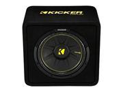 Kicker VCWC124 CompC 12 Subwoofer in Vented Enclosure 4 Ohm