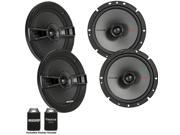 Kicker Speaker Bundle Two pairs of Kicker 6.75 Inch KS Series Speakers 44KSC6704