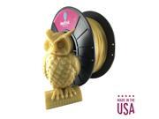 MeltInk 3D Printer Filament PLA PHA 1.75mm 1Kg for any 3D Printer Gold