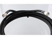 25ft RG8u Coax Antenna Cable with Solderd AMPHENOL PL259 UHF Connectors for Ham and CB Radios