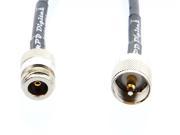 RF coaxial cable N female to UHF SO239 PL259 male RG58 10FT