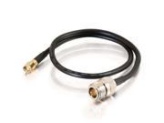 RF coaxial cable RP SMA male to N female RG58 10ft