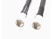 RG 214 Coax Jumper with PL 259 UHF Connectors MILSPEC Silver plated Coaxial Cable with Double Shielding 2 foot