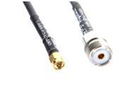 Yaesu Handheld Antenna Adapter Cable SMA male plug to UHF female Coaxial Jumper connects to UHF Mobile and Base Antenn