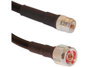 LMR400 N Male to N Female Jumpers Times Microwave LMR 400 US Made Coax Cable 2 ft