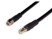 Times Microwave LMR 240 Coaxial Cable SMA Male to SMA Female Jumper RF Antenna Extension cable 25 ft
